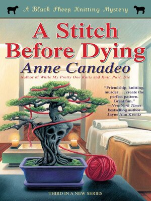 cover image of A Stitch Before Dying